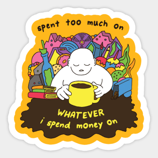Spending Money Sticker